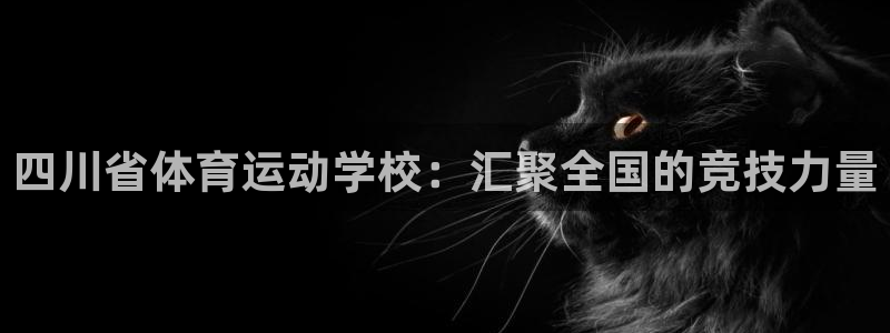 yy易游官方正版app集团官网首页网址:四川省体育运动学校: